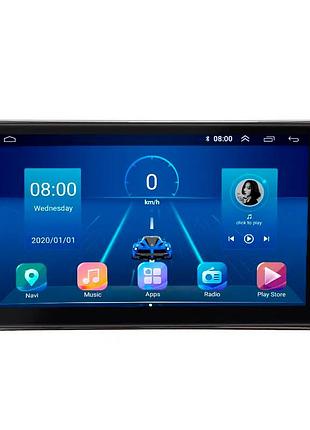 Штатна магнітола lesko для opel vectra c рестайлинг 2005-2008 екран 9" 6/128gb 4g wi-fi gps top