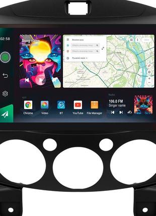 Штатна магнітола sigma pro series 9464 4+64 gb mazda 2 de 2007-2014 9"
