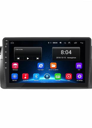 Штатна магнітола lesko для bmw 3 серии iv (e46) рестайлинг 2001-2007 екран 9" 2/32gb wi-fi gps base