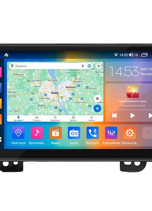 Штатна магнітола lesko для mazda mpv ii (lw) рестайлинг 2003-2006 екран 9" 4/64gb carplay 4g wi-fi gps prime