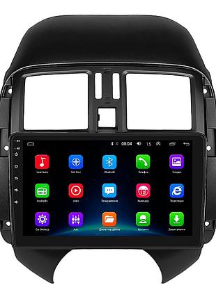 Штатна магнітола lesko для nissan latio i (n17) рестайлинг 2014-2016 екран 9" 2/32gb wi-fi gps base