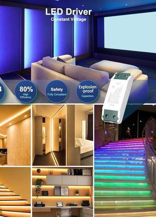 Светодиодный драйвер dusktec 24 в 30 вт.