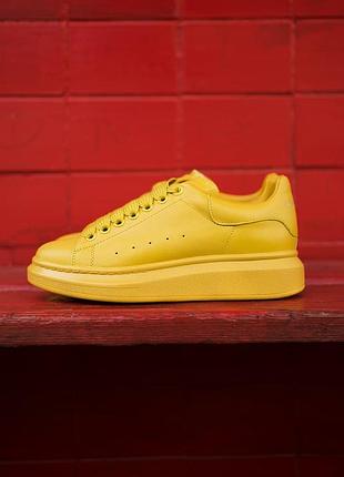 Alexander mcqueen 🍏 стильные женские кроссовки маквини