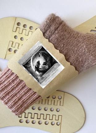 Шкарпетки жіночі, мохерові2 фото
