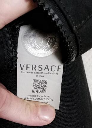 Оригиналтная сука от versace . versace men's black logo belt bag