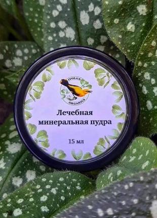 Лікувальна мінеральна пудра для обличчя