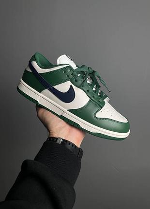Nike dunk low retro gorge green  midnight navy wmns