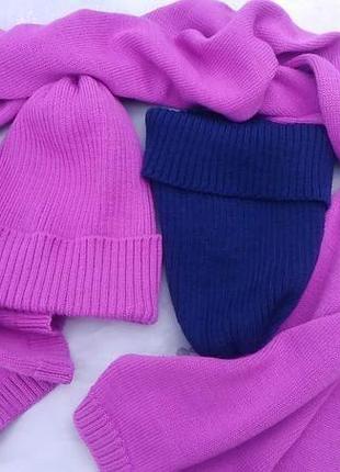 Комплект шапка и шарф