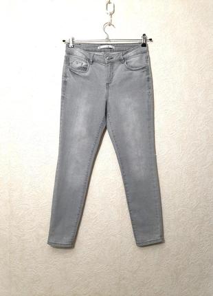 Lft, испания джинсы серые котоновые зауженные слимы мужские 382 фото