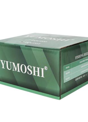 Катушка мультипликаторная yumoshi eqc 200 right рыболовная катушка5 фото