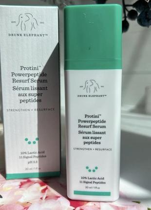 Drunk elephant
protini™ powerpeptide resurfacing serum with lactic acid