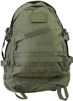 Рюкзак тактичний kombat uk spec-ops pack 45 літрів, колір green армейская сумка ранець для військових