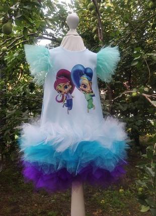 Платье праздничное шиммер и шайн