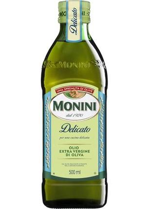 Олія оливкова тм "monini" delicato 0.500л