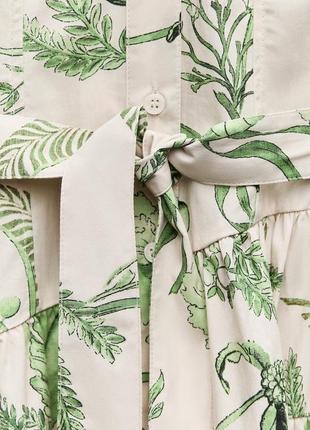 Платье-рубашка zw collection с принтом