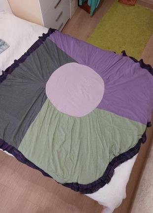 Покривало-килимок з натурального хутра6 фото