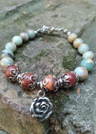 Браслет из натуральных камней