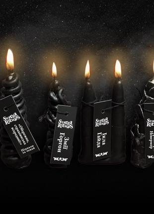 Подарочный набор свечей по сериалу «венсдей»