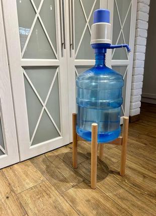 Подставка под бутыль с водой wooddecor под лаком