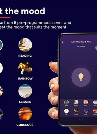 Умная лампочка trust wifi e275 фото