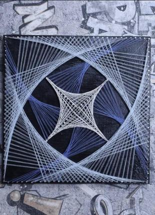 Картина string art