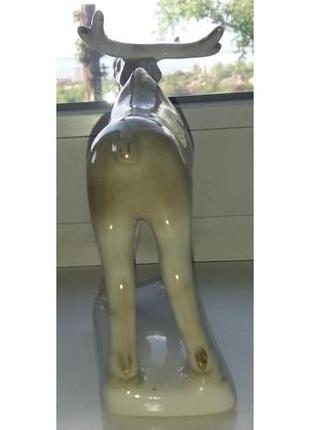 Порцелянова статуетка лось 5
