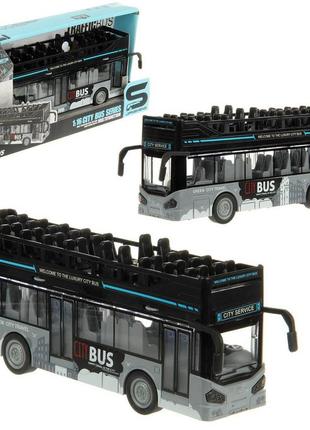 Двухэтажный автобус игрушка звук, свет, открываются двери5 фото