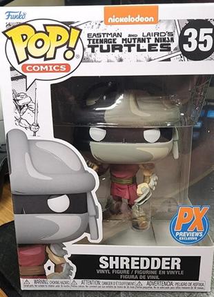 Funko pop фанко поп шредер черепашки ніндзя tmnt teenage mutan...