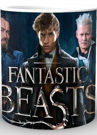 Кухоль geekland fantastic beasts фантастичні тварини постер fb...