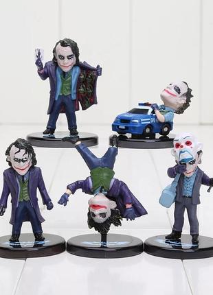 Набір фігурок із фільму "джокер" 5 фігурок joker