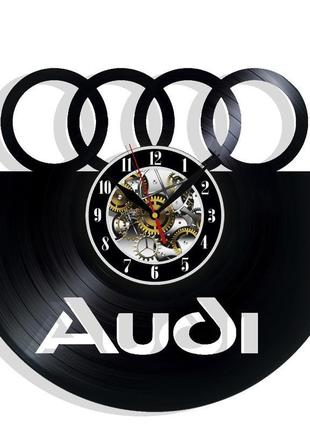 Audi настінний годинник з вінілової платівки домашній декор подарунок на будь-який випадок