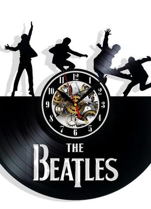 Beatles настенные часы из виниловой пластинки домашний декор подарок на любой случай