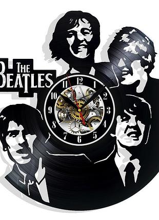 Beatles настенные часы из виниловой пластинки домашний декор подарок на любой случай