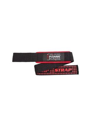 Лямки для тяги power system ps-3430 xtr-grip straps black/red5 фото