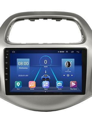 Штатная магнитола lesko для chevrolet spark iii (m300) рестайлинг 2020-н.в. экран 9" 2/32gb 4g wi-fi gps top