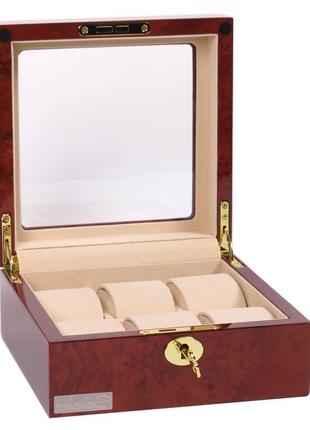 Скринька для зберігання годинника salvadore 804-6dbc коричнева