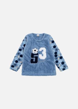 Пижама для мальчика 140 голубой mini night цб-002394372 фото