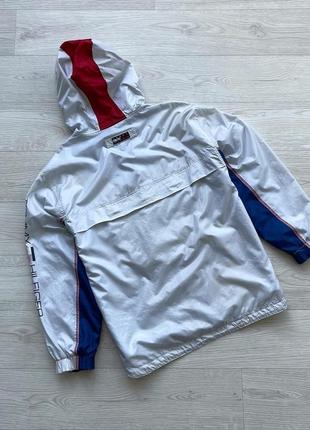 Винтажная куртка tommy hilfiger vintage pocket anorak jacket white3 фото