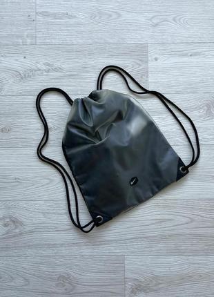 Вінтажна сумка, месенджер, барсетка nike vintage pvc bag black