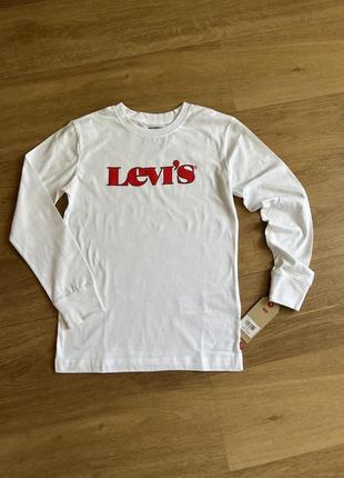 Новый лонгслив levis 10-12 лет2 фото