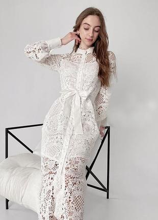 Сукня мережевна ажурна сукня