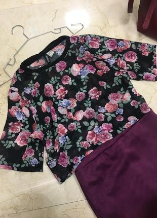 Укороченная блузочка