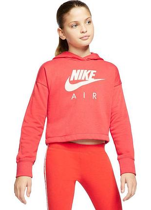 Спортивна кофта з капюшоном худі nike air 9-10-11 років (134-140-146 см)