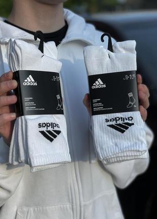 Оригінальні шкарпетки adidas cush 3pp високі | високі носки адідас оригінал5 фото