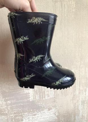 Сапоги сапожки резиновые 15 см 23 размер
