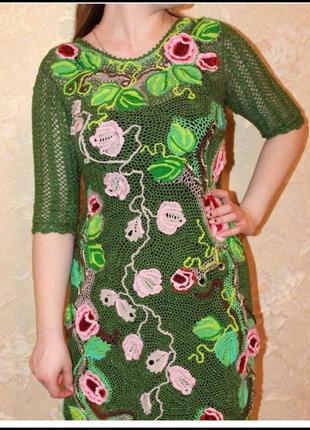 Платье 48-52 размера, ирландское кружево2 фото