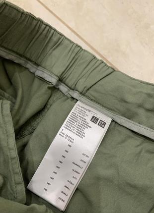 Повсякденні шорти хакі uniqlo жіночі карго3 фото