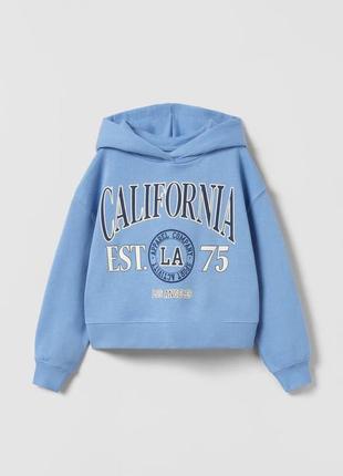 Стильное худи california zara1 фото