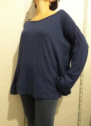 Джемпер оверсайз з тонкого трикотажу. (3512)