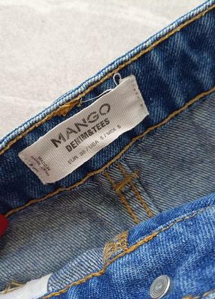Брендовая джинсовая юбка mango!!!6 фото